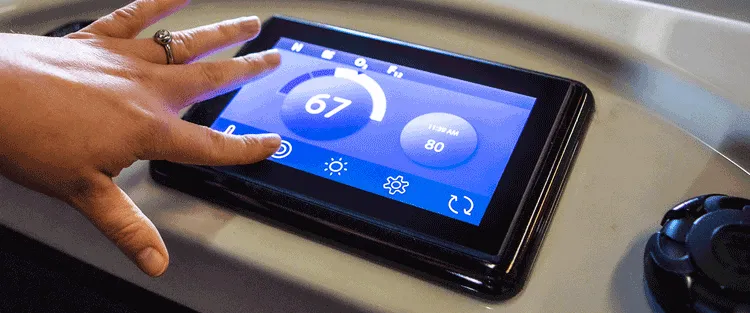 Cal Touch4™ for hot tubs in Tracy