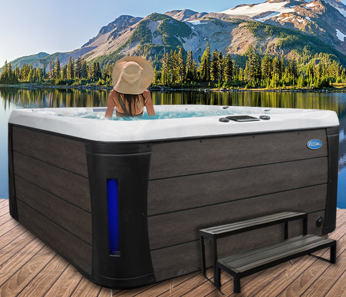 Calspas hot tub being used in a family setting - hot tubs spas for sale Tracy